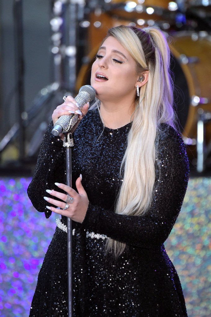Meghan Trainor singing