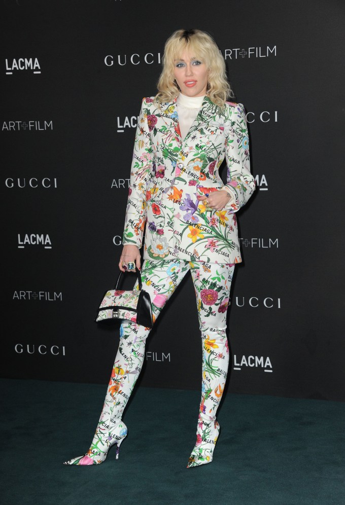 Miley Cyrus at the LACMA: Art + Film Gala