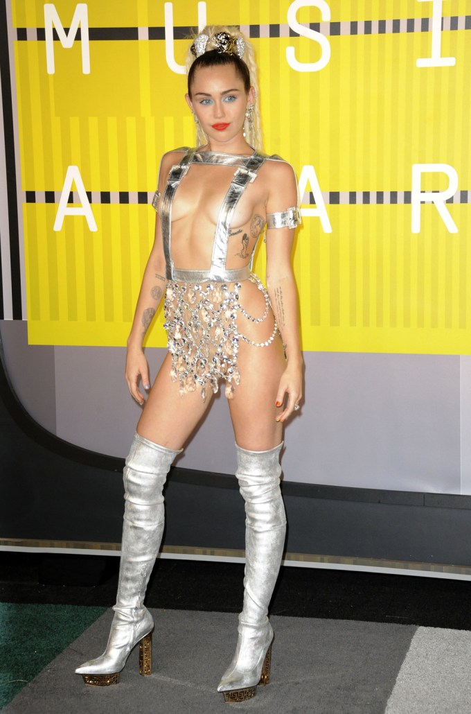 Miley Cyrus at the 2015 MTV Video Music Awards