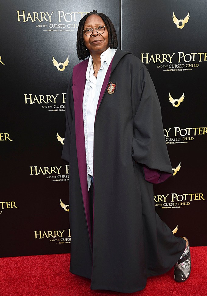 Whoopi Goldberg Rocks Hogwarts Robe