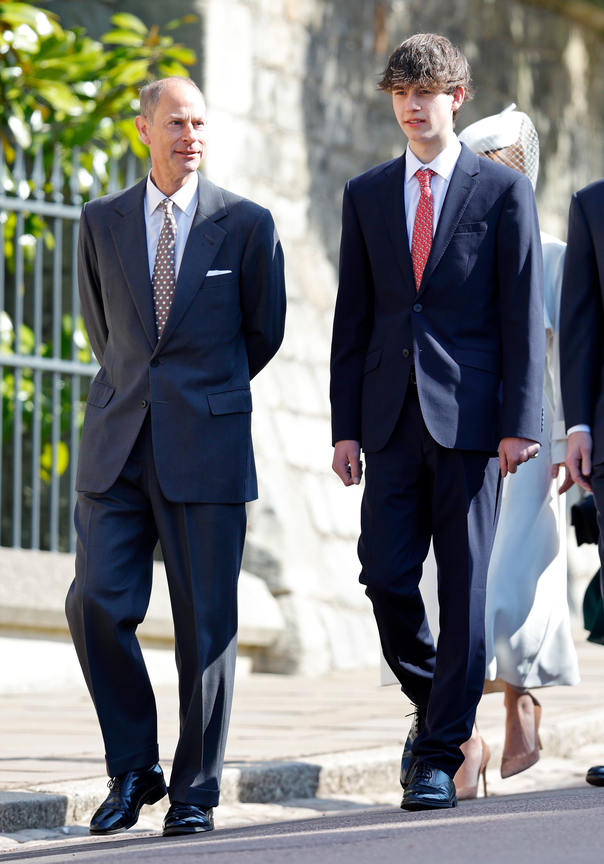 James is the son of the Duke and Duchess of Edinburgh, and Queen Elizabeth's youngest grandchild