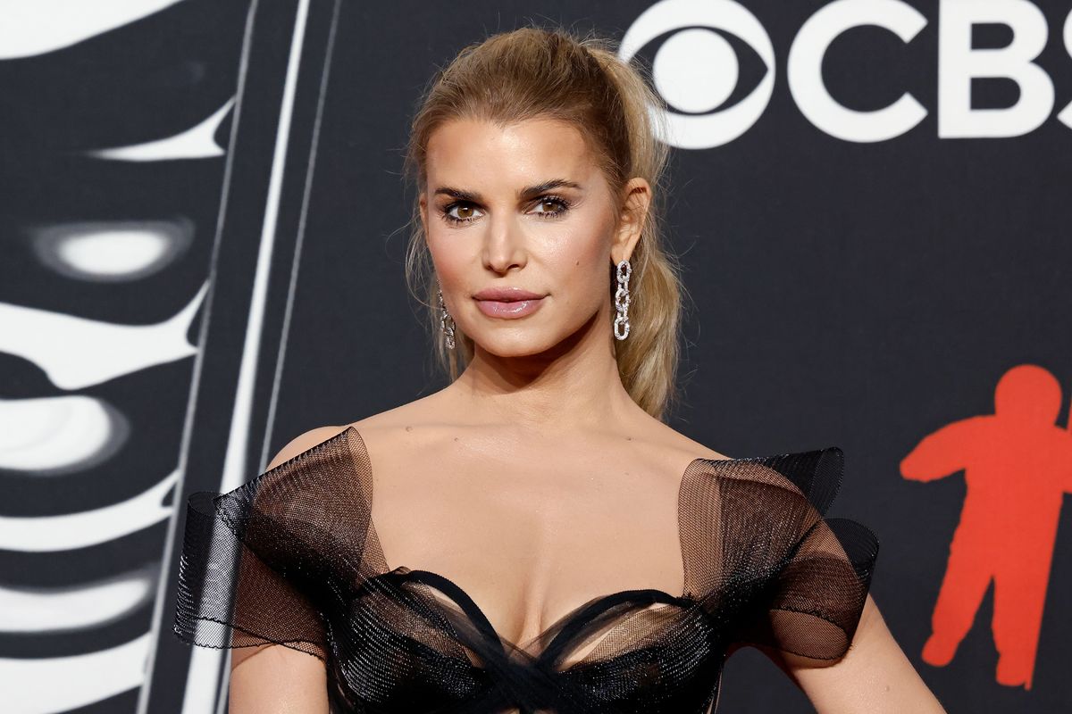 Jessica Simpson attends the 2025 MTV Video Music Awards at UBS Arena on September 07, 2025 in Elmont, New York.