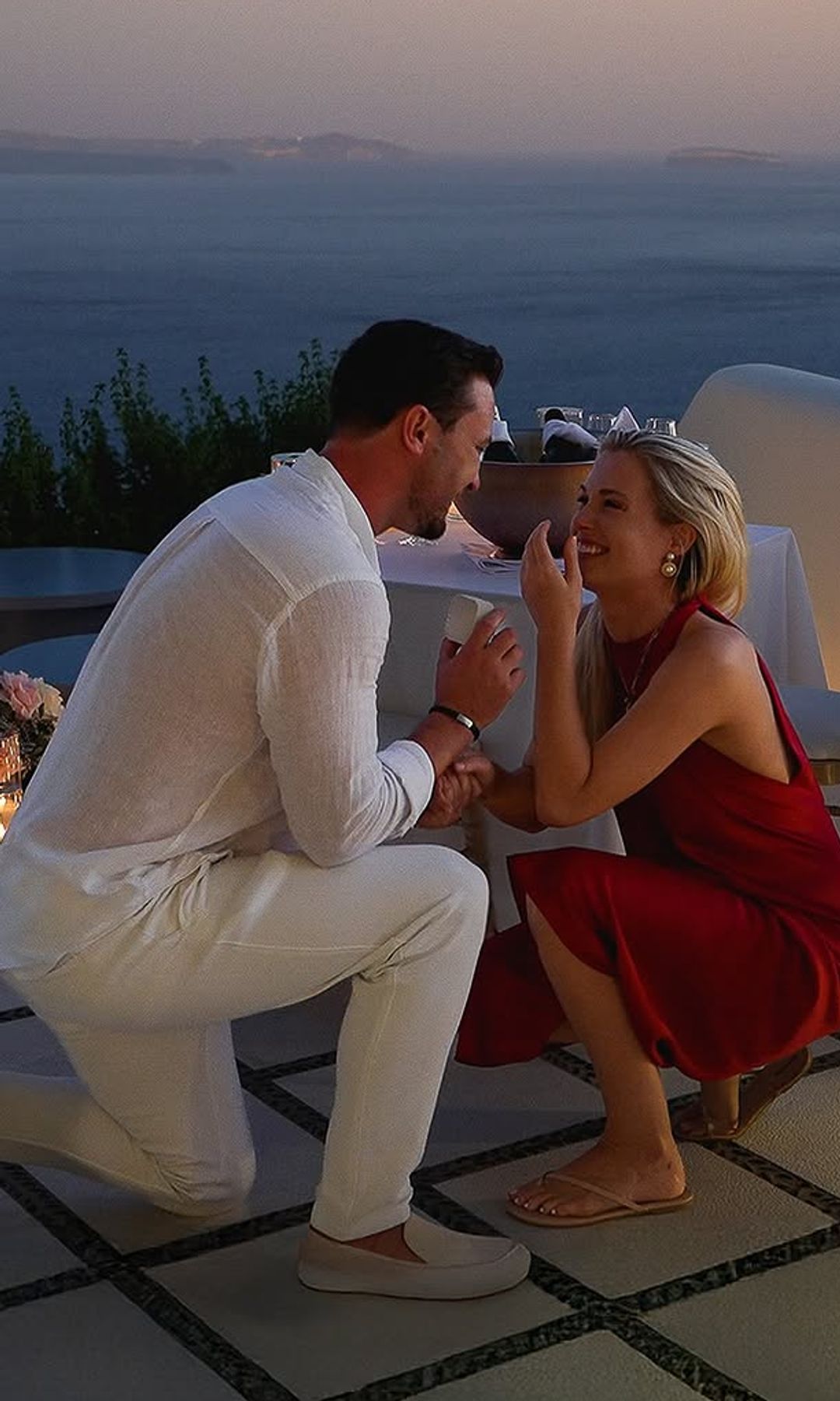 Eliza shared the sweet snaps on her Instagram