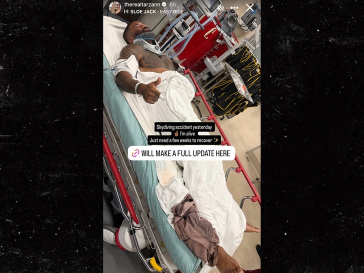 tarzan Mike Holston injured insta 2