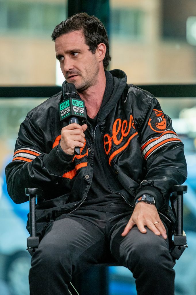 james ransone speaking microphone