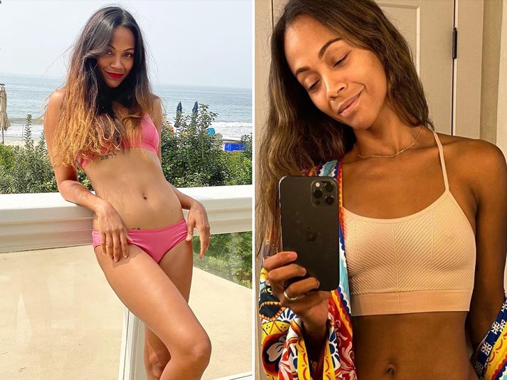 Zoe Saldana's Hot Shots