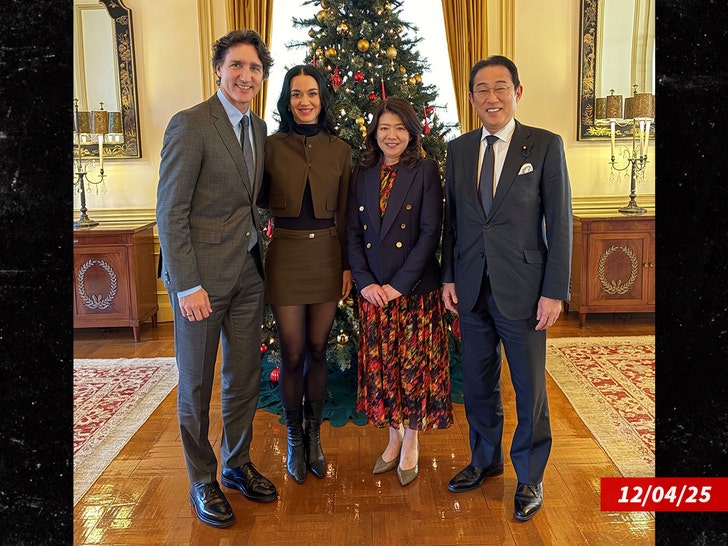 katy perry justin trudeau Fumio Kishida Yuko insta sub swipe