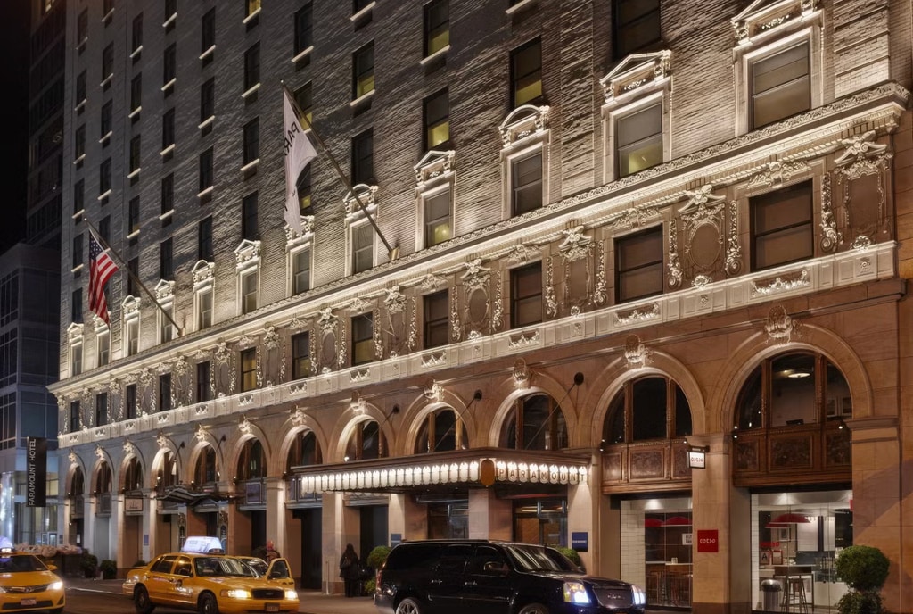 Paramount hotel in New York