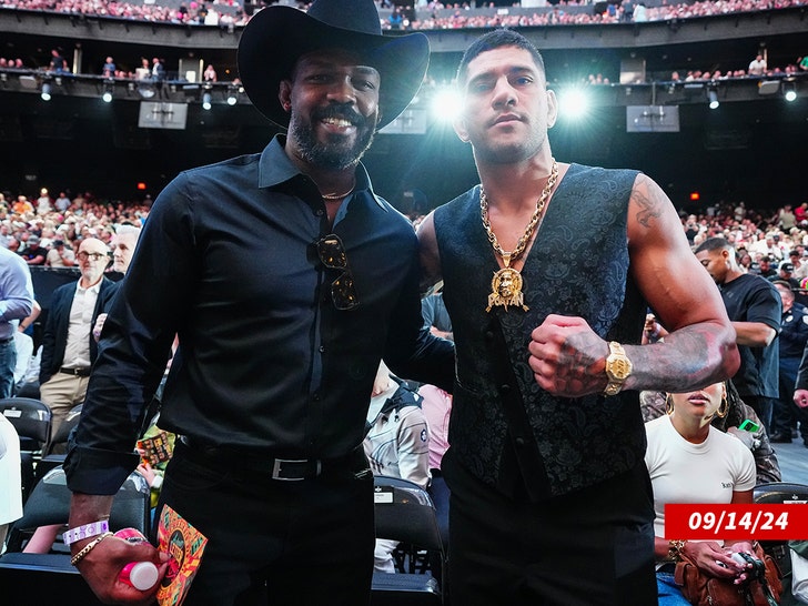 Jon Jones and Alex Pereira getty