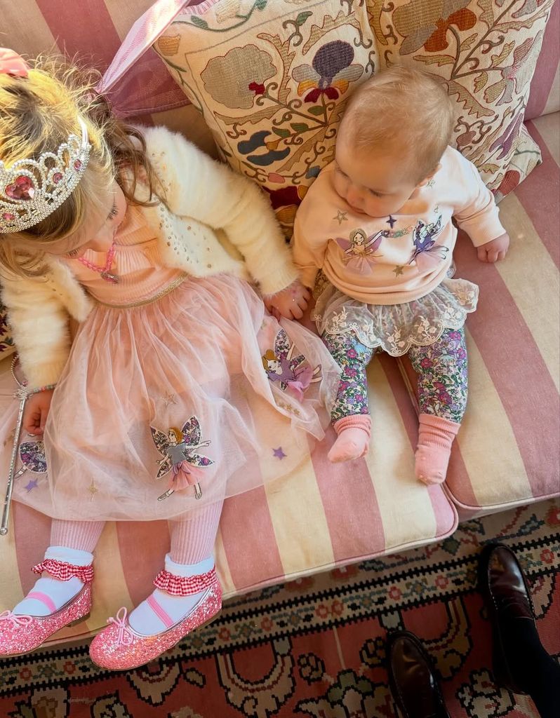 Carrie and Boris Johnson's daughters Poppy and Romy