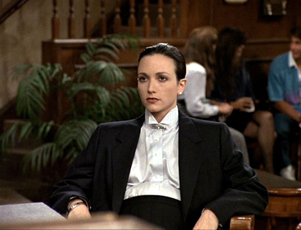 Bebe as the laconic Dr. Lilith Sternin-Crane in Cheers