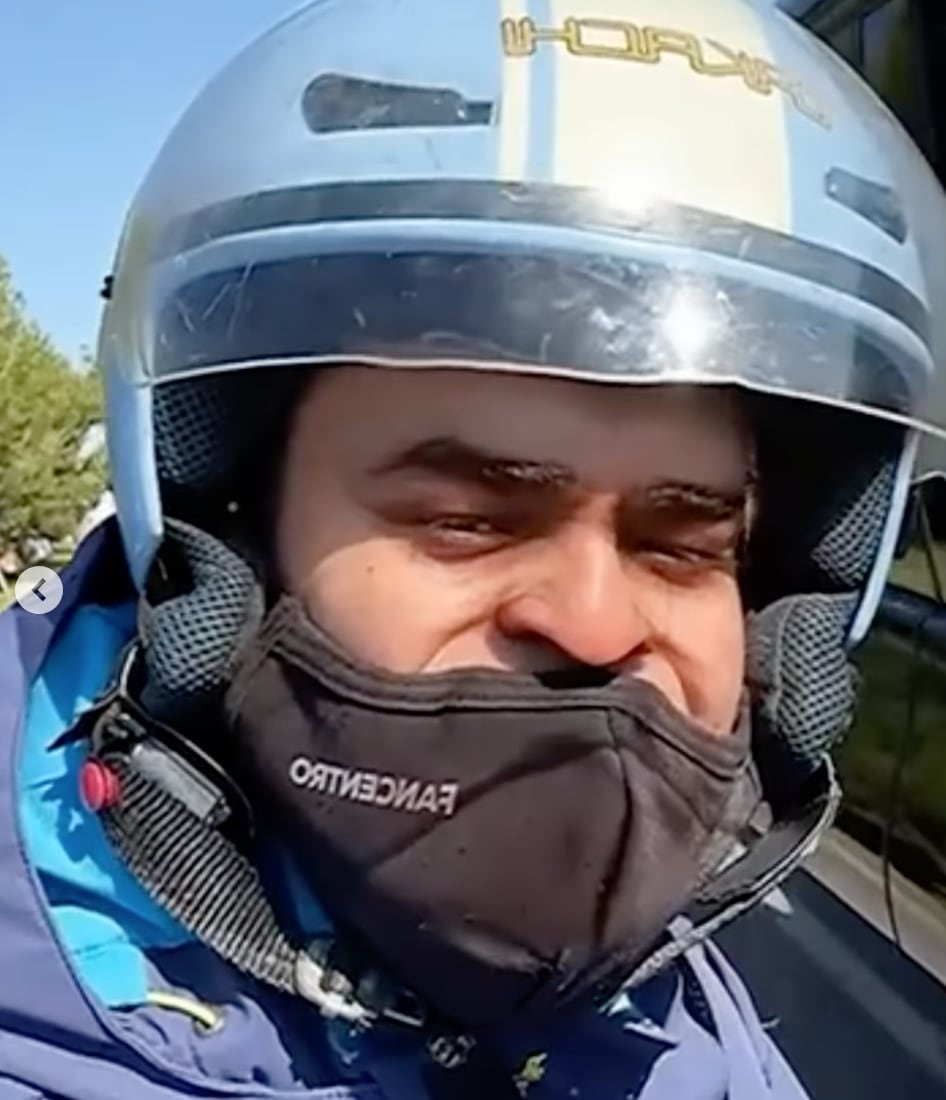 He shared the clip on TikTok through his account @tortosicrackoficial