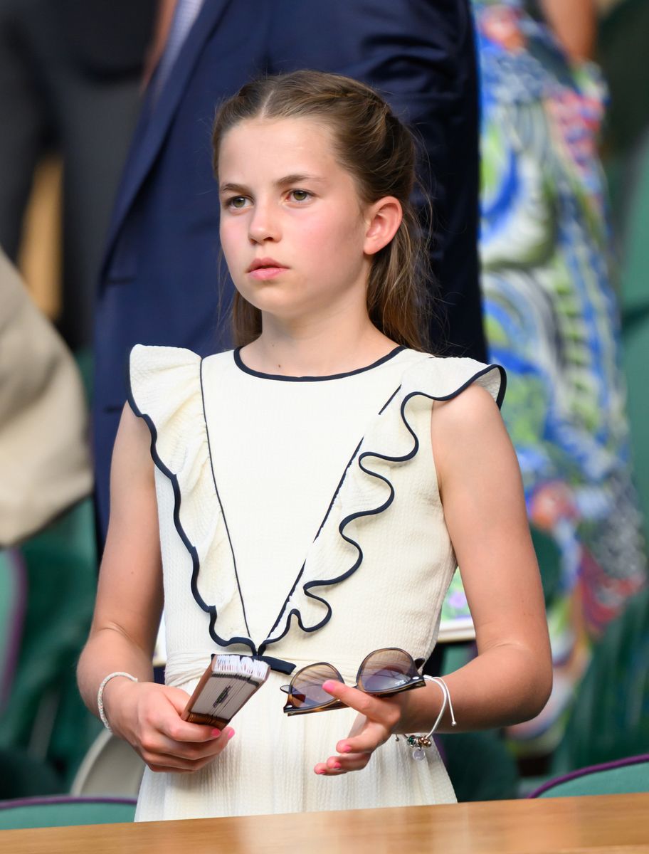 Earlier this year, Princess Charlotte once again mirrored her mother’s style at Wimbledon