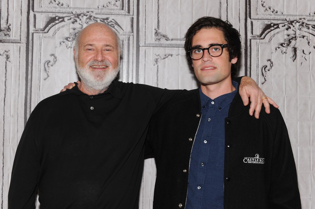 NEW YORK, NY - MAY 04:  (L-R) Director Rob Reiner and his son Nick Reiner attend AOL Build Presents: "Being Charlie"  at AOL Studios In New York on May 4, 2016 in New York City.  (Photo by Rommel Demano/Getty Images)