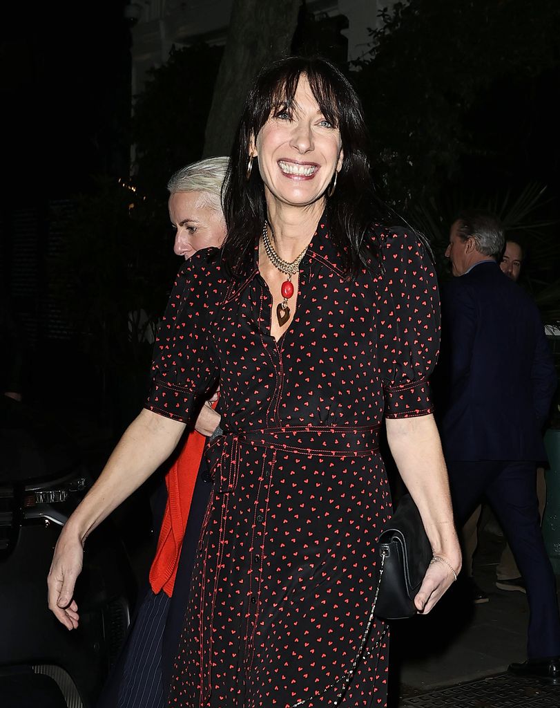 Samantha Cameron attends Christmas party in West London