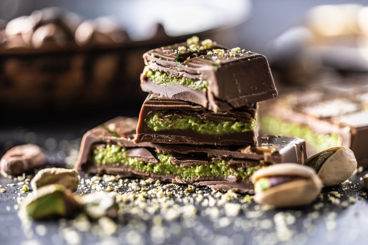 Dubai Chocolate with green kadayif and pistachio spread went viral and people all around the world are loving it