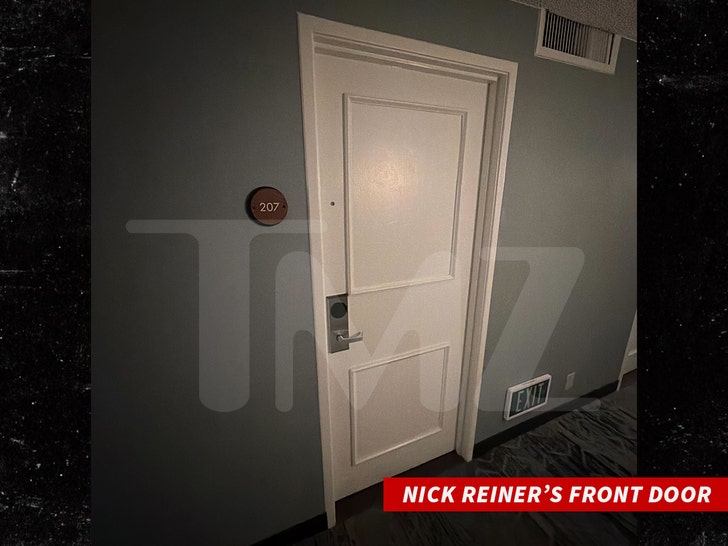 nick Reiners front door tmz 1