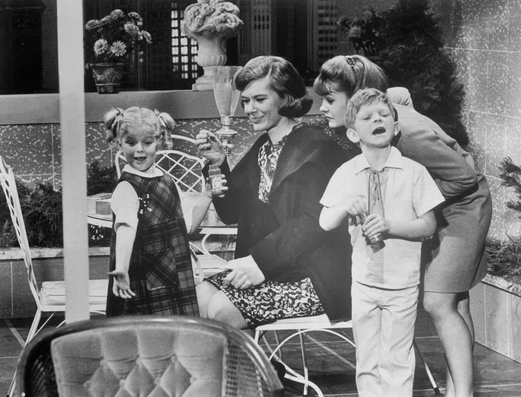  Kathy Garver in a scene from the TV series, Family Affair. 1967