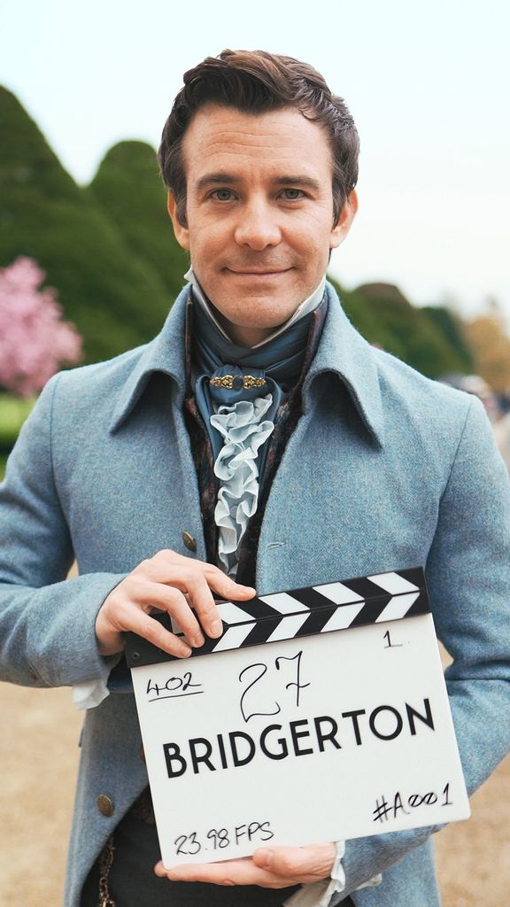 Luke Thompson teased fans in a first look at Bridgerton season 4