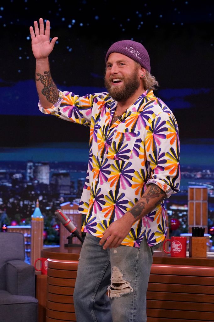 He loves playing around with his style. Pictured is Jonah in 2021