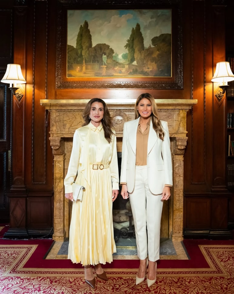 Queen Rania makes surprise appearance in Melania Trump’s new documentary