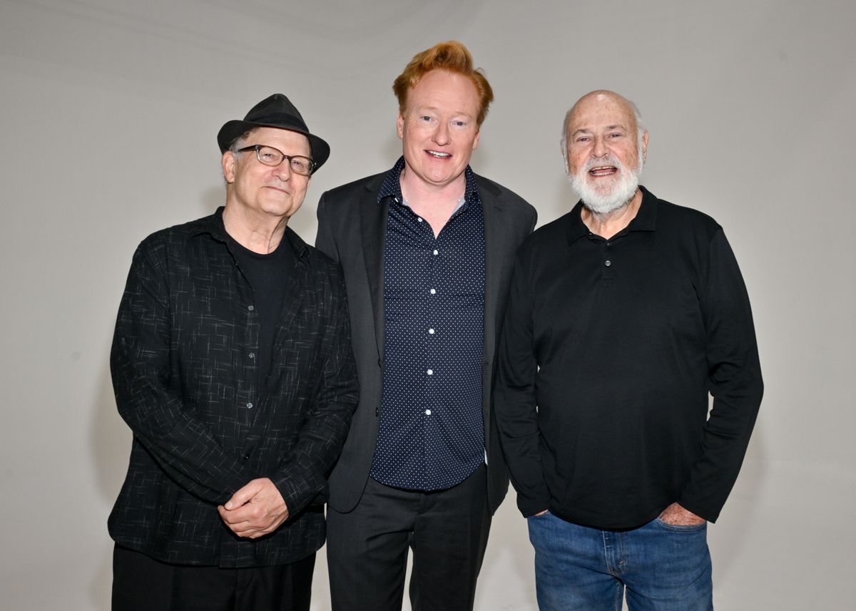 Conan O'Brien and Rob Reiner 2024