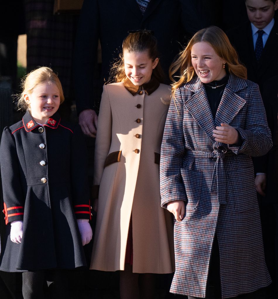 Mia and Lena Tindall have grown so close with Charlotte