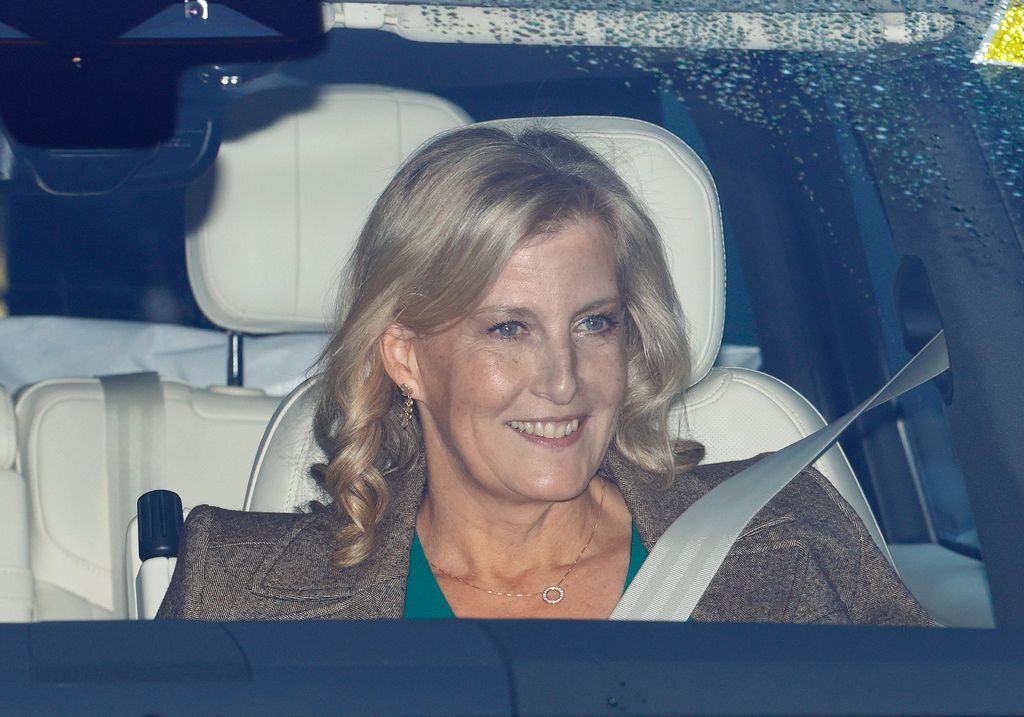blonde woman sitting in front seat of car
