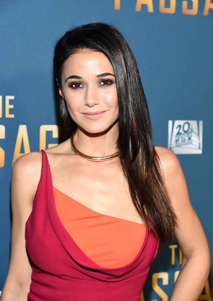Emmanuelle Chriqui red dress