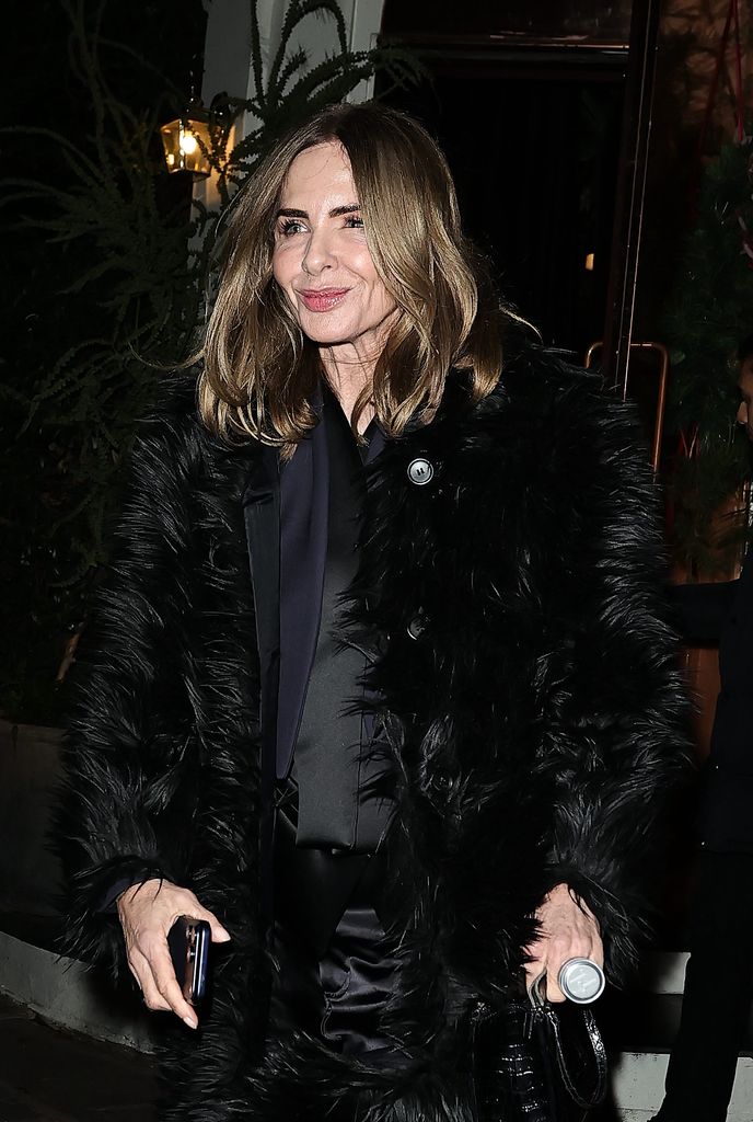 Trinny Woodall attends Christmas party in West London