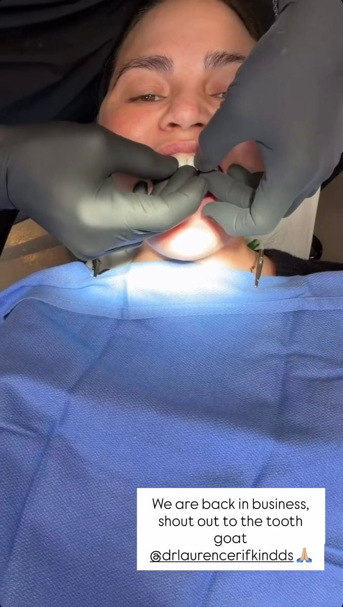 Chrissy is back in business