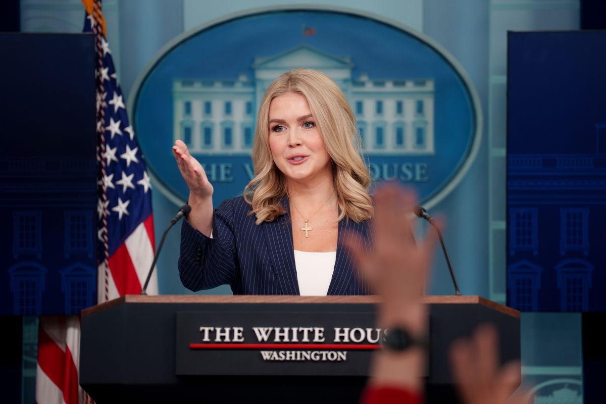 White House press secretary Karoline Leavitt announces she’s pregnant with her second child