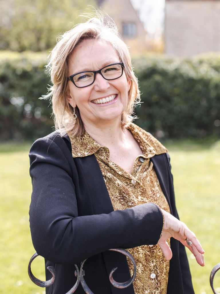 Grief counsellor Lizzie Pickering