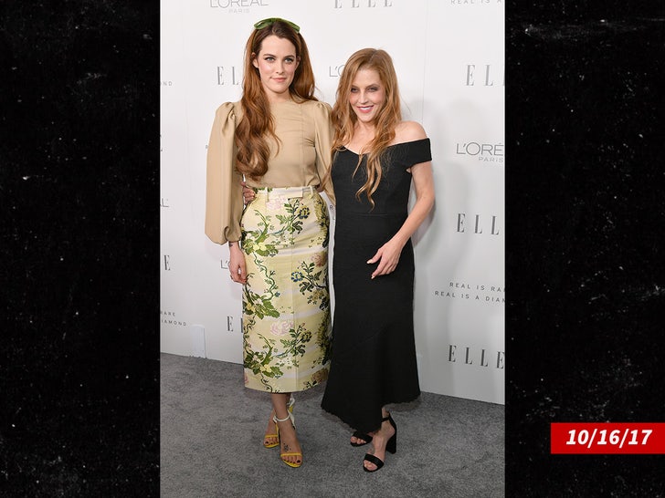 Lisa Marie Presley and Riley Keough