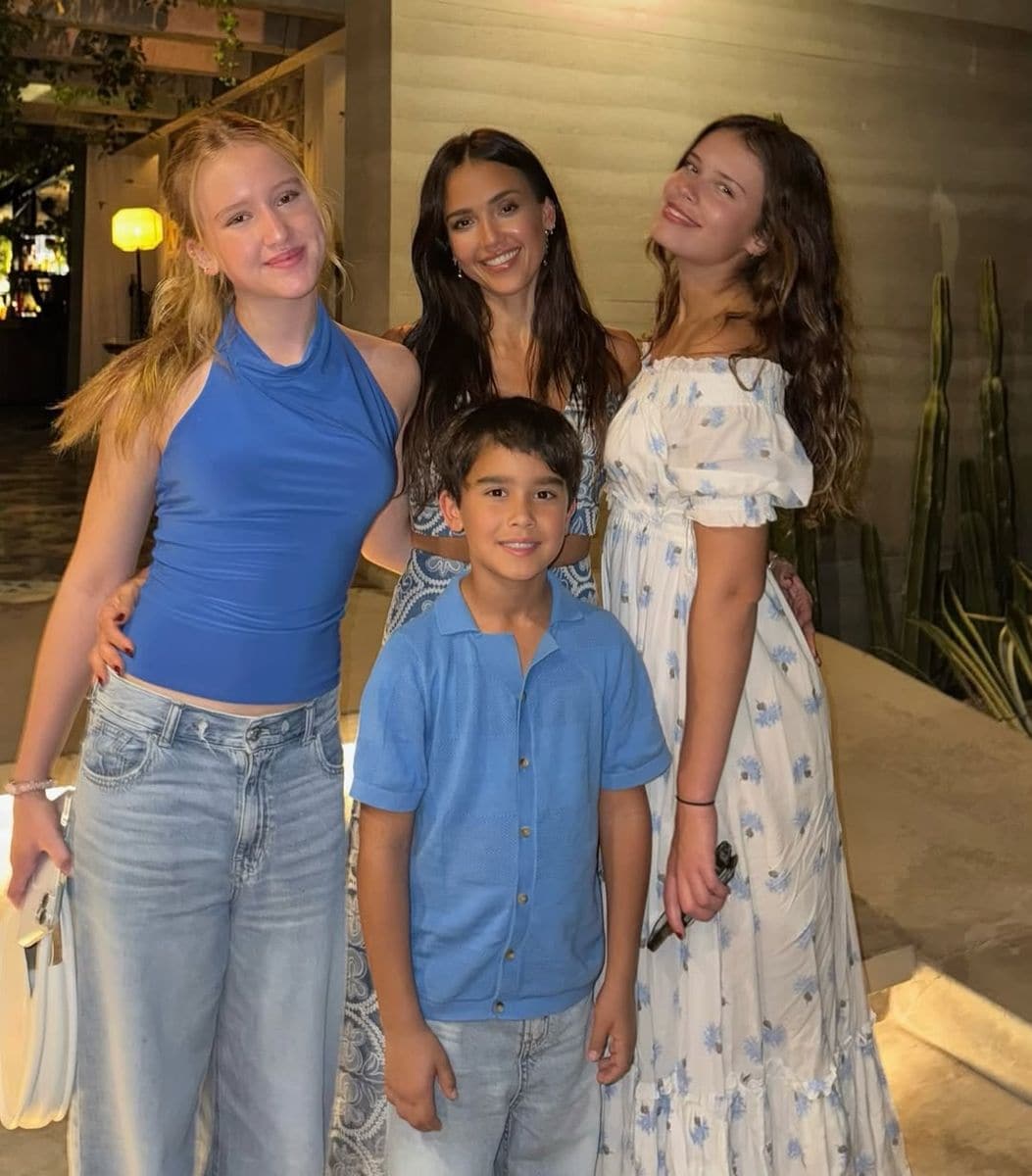 Jessica Alba shows off her bikini style while enjoying a family getaway in Los Cabos