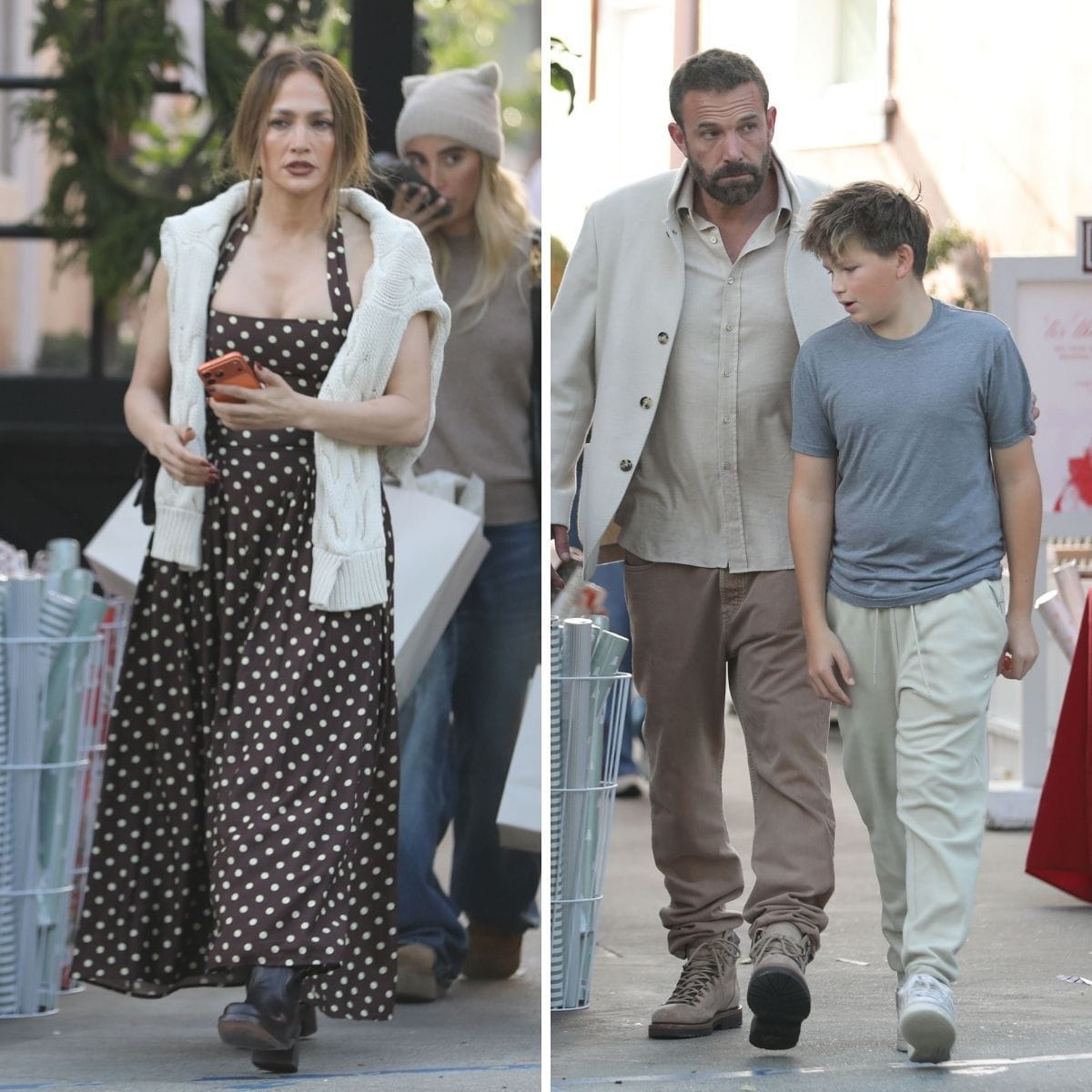 Christmas reunion? Ben Affleck and Jennifer Lopez step out shopping together