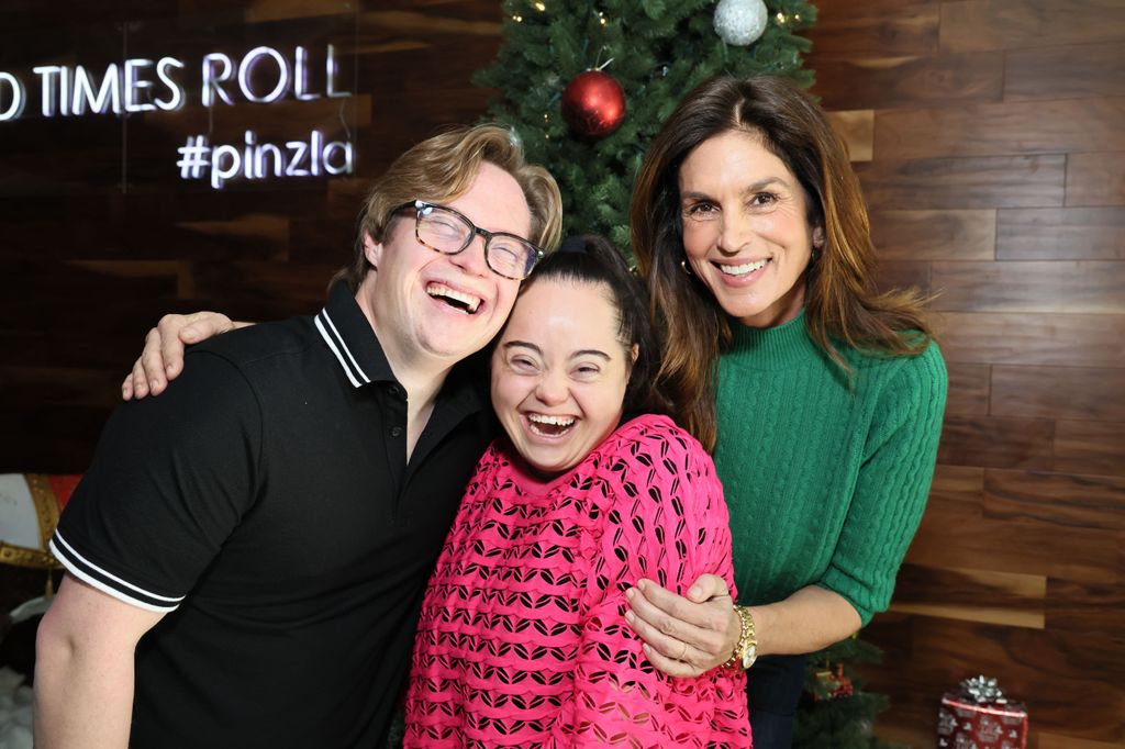 Cindy with Cole Sibus and Madison Tevlin 