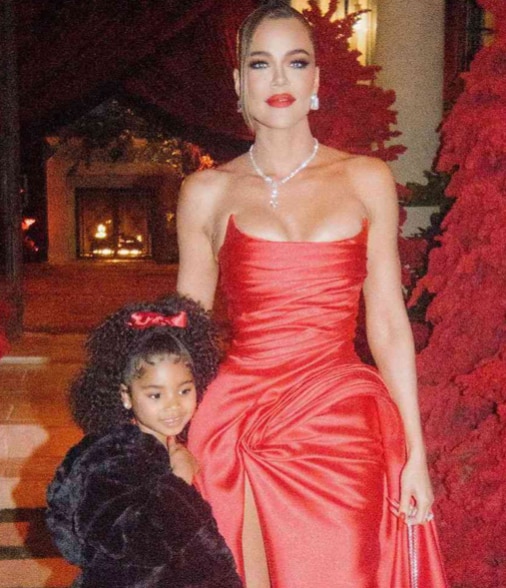 Khloé Kardashian brought the sparkle to this year’s holiday festivities