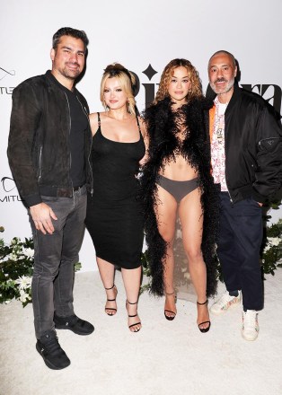 Exclusive All Round - No MinimumsMandatory Credit: Photo by Chelsea Lauren/Shutterstock (13752898fa)Keyan Safyari, Bebe Rexha, Rita Ora and Taika WaititiExclusive - Rita Ora Celebrating 10 Years of Music with Costa Brazil hosted by Limitless, Los Angeles, California, USA - 03 Feb 2023