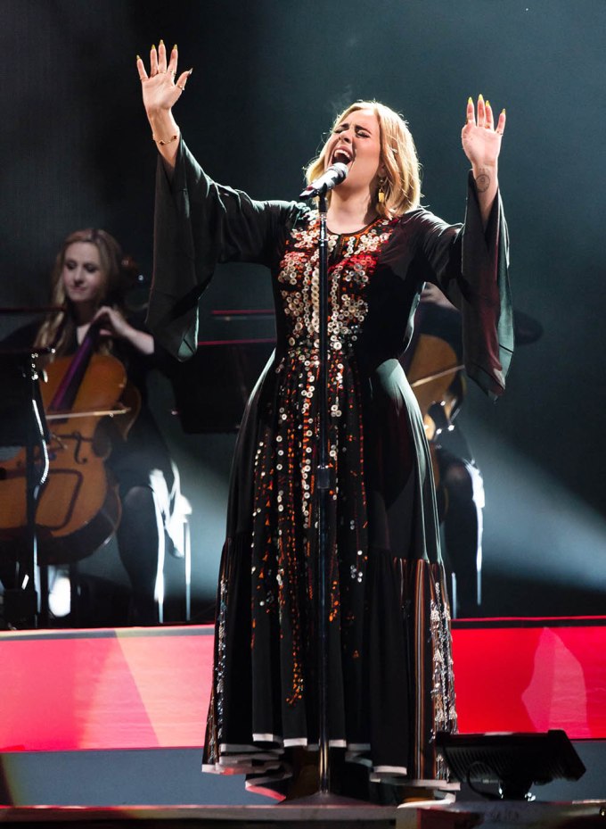 Adele at Glastonbury Festival 2016