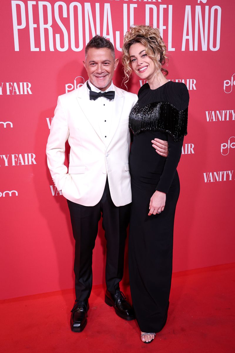 Alejandro Sanz and Candela Marquez attend the 'Vanity Fair Personality Of The Year 2024' Gala 