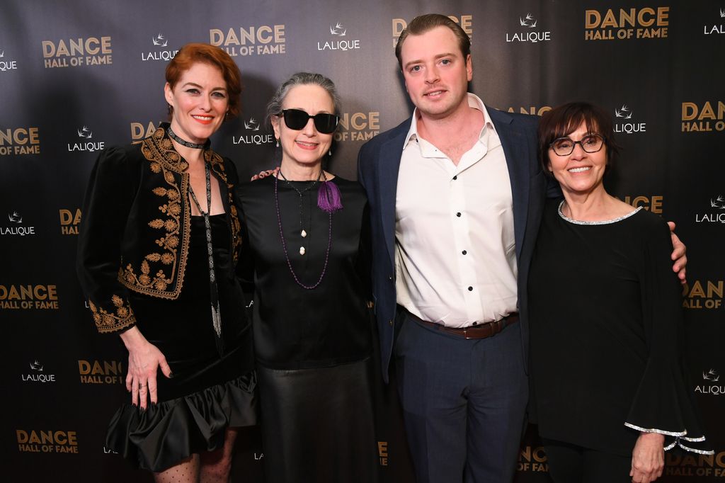 Bebe with friends at the inaugural Dance Hall of Fame ceremony 