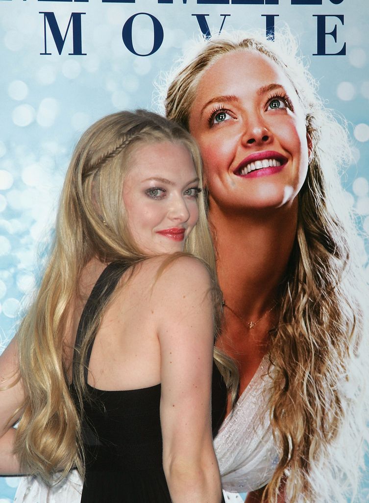 Amanda Seyfried attends the premiere of "Mamma Mia!" at the Ziegfeld Theatre on July 16, 2008 in New York City