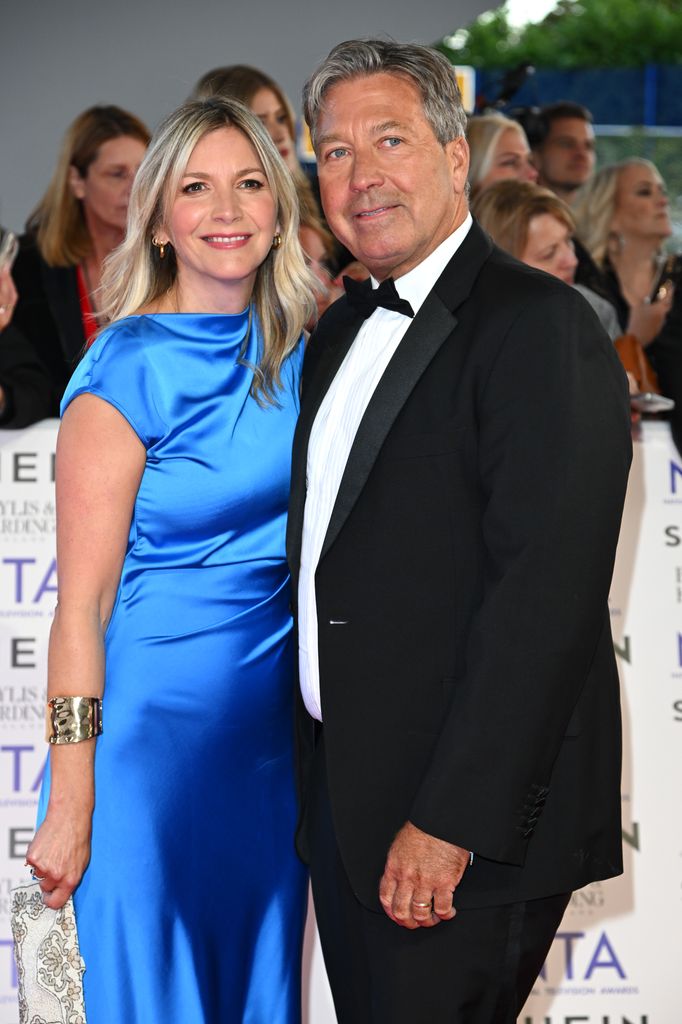 Lisa Faulkner and John Torode attend the NTAs 
