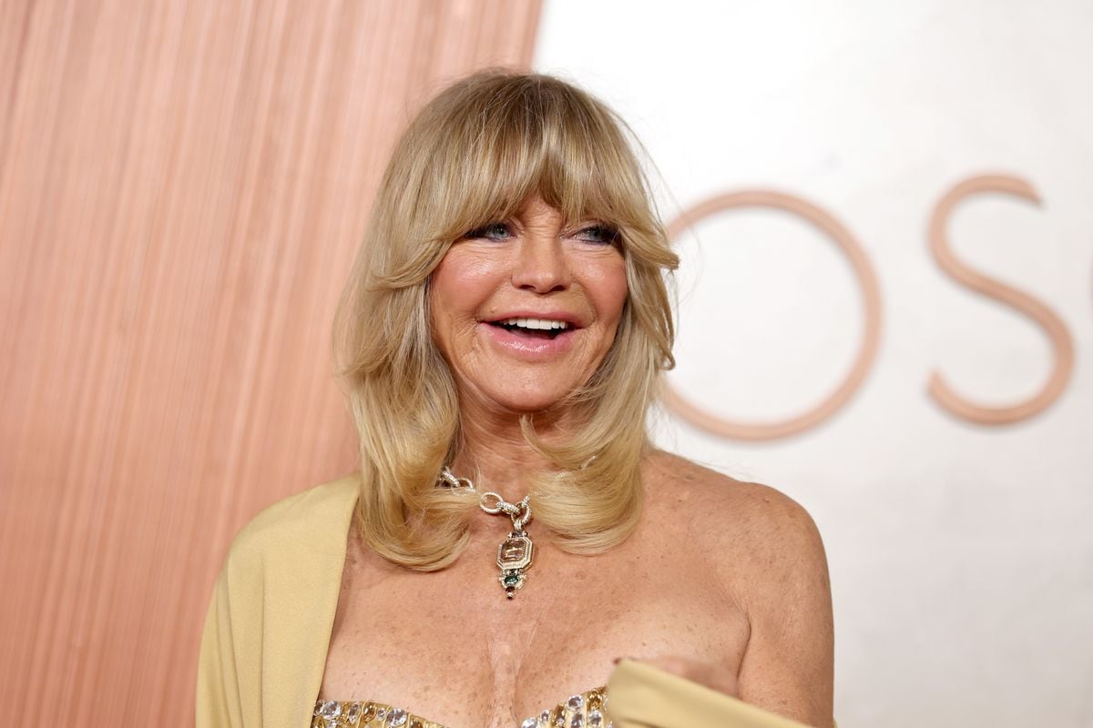 Goldie Hawn attends the 97th Annual Oscars at Dolby Theatre on March 02, 2025 in Hollywood, California