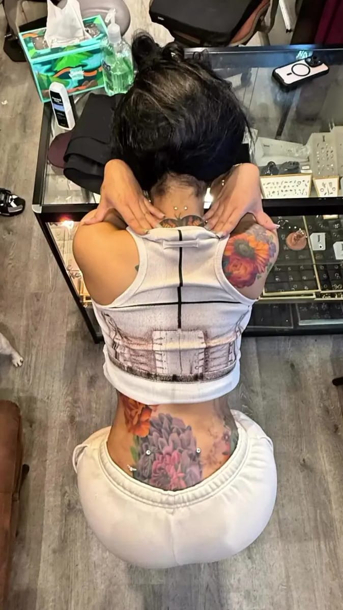 Robbie Millan, is the New York City body piercer behind the install