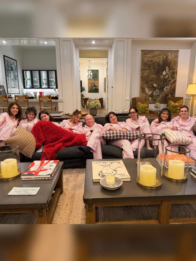 Family Lopez at Christmas