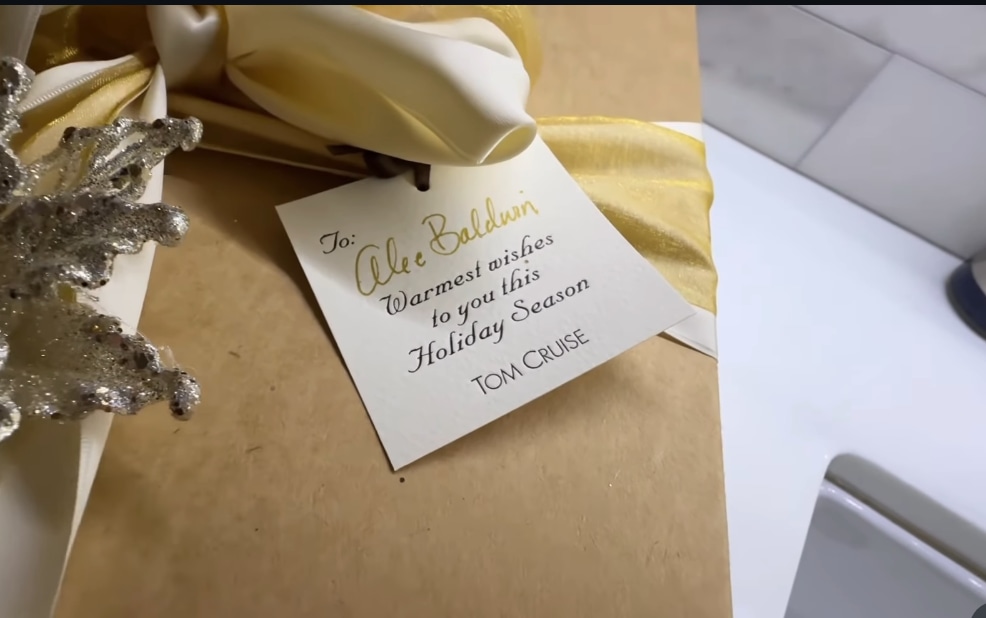 Alec's gift from Tom Cruise