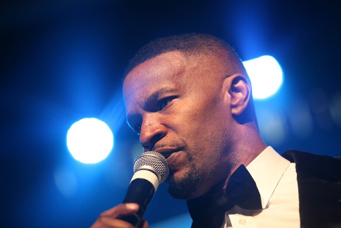 Jamie Foxx at Byron Allen’s Oscar Gala