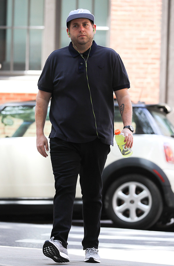 Jonah Hill Sports a Cap in 2016